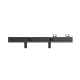 Maclean MC-179 Wall Tool Organizer, Steel, 1222 mm, Black