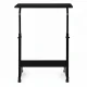 Modernhome Mobile Laptop Table, Black