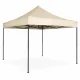 Pop-Up Gazebo Event Canopy Tent 3x3m MultiGarden, Beige