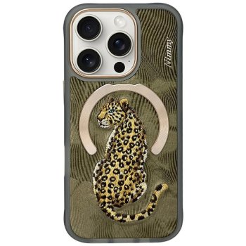 Nimmy Magnetic Fantasy Animal MagSafe Case for iPhone 16 Pro Gold