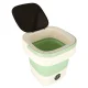 Portable Folding Mini Washing Machine 12L, Green
