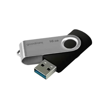 Goodram Twister 16GB USB 3.0 Flash Drive, Black