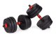 Movepro GB-SX Adjustable Dumbbells / Barbell Set, 2x15 kg (30 kg Total)