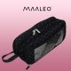 Triple Foldable Pencil Case Maaleo 24511, Black