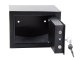 Home Safe with Key Lock, Black