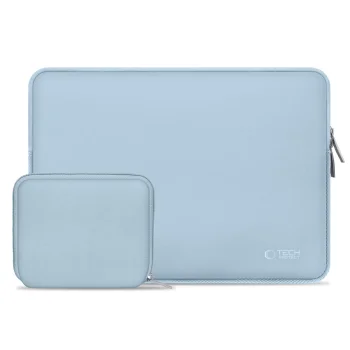 Tech-Protect Neoslim 15-16" Laptop Bag with Accessory Pouch, Blue