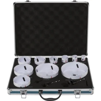 Makita D-75764 Bi-Metal Hole Saw Set, 13 pcs (22–127 mm)