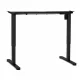ModernHome Electric Height Adjustable Desk Frame 72-118 cm, Black