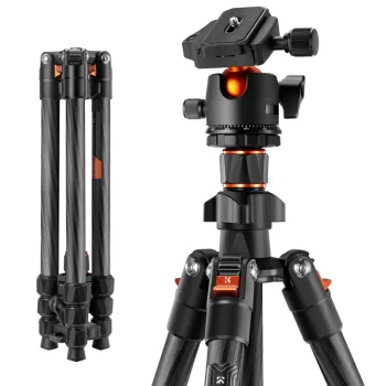 K&F Concept K-series K254C2 Carbon Fiber Tripod with Ball Head