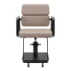 Gabbiano Porto Hairdressing Chair, Beige with Black Base