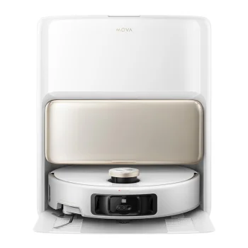 MOVA V50 Ultra Complete robot vacuum with cleaning station, white