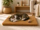 Self-Heating Mat for Dogs and Cats, Brown, 56x44 cm