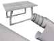 Self-Adhesive Brushed Metal Vinyl Wrap Roll, Grey, 1.52x30 m