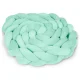 Ricokids Braided Crib Bumper 3m, Mint