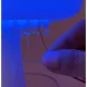 Ruhhy Air Humidifier with Night Light and Rain Effect, 450 ml, White