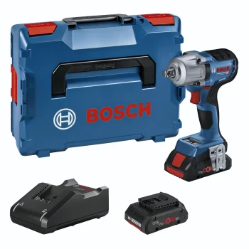 Bosch GDS 18V-450 HC Cordless Impact Wrench (2x 4.0Ah, L-BOXX)