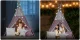 Nukido Children Tent Tipi with Lights, Pink stars