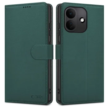 Tech-Protect Wallet Case for Xiaomi Redmi Note 17 Pro 5G, Green