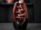 Ceramic Waterfall Incense Burner with 10 Cones, Red