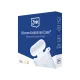 3mk Silicone Earbuds Case for Apple AirPods Pro 3, White