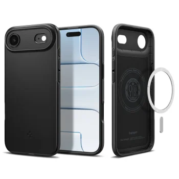 Spigen iPhone 17 / 17 Air Case Thin Fit Mag Magsafe, Black
