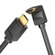 Cable HDMI Vention AARBG 1,5m Angle 90° (black)