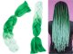 Synthetic Hair Braid Extension Ombre, Green