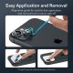 Apple iPhpne 15 / 15 Plus Esr Back Camera Lens Tempered Glass Protector, Black