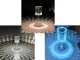 Crystal Imitation LED RGB Table Night Light, USB, Remote