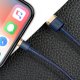 Baseus Cafule USB to Apple iPhone Lightning Data Charging Cable 1.5A, 2m, Gold+Dark Blue