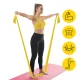 4FIZJO FLAT BAND Rehabilitation Resistance Band 1-2 kg 30 m Yellow