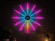 RGB LED Firework Lamp with App and Remote Control, Self-Adhesive Wall Light, USB