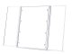 Folding Cosmetic Mirror with LED Light and Stand