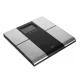 Ruhhy 00024638 Analytical Bathroom Scales with LCD, Black/Silver