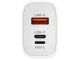 45W USB C Fast Wall Charger with 3 Ports USB-A and Lightning Universal Power Adapter