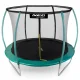 Garden Trampoline Neo-Sport 312 cm (10 ft) with Inner Net and Ladder, Green