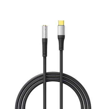 Garso laidas-adapteris Orico AXC USB-C į 3.5 mm lizdą, 1 m, juodas