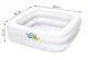 Bestway 51116 Inflatable Travel Baby Bath Tub 86x86x25 cm, White
