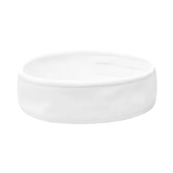 White Velour Cosmetic Headband