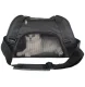 Soft-Sided Pet Carrier for Cats and Small Dogs, Black