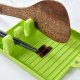 Silicone Tray for Hot Spoons and Lids, Green