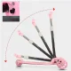 Foldable 3-Wheel Kids Scooter with LED Light-Up Wheels, Pink