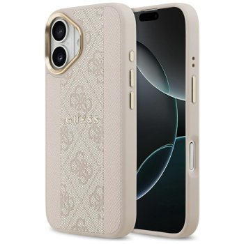 Guess 4G Stripe MagSafe vāciņš iPhone 17 – rozā | Phone Case Cover