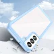 Case for Samsung Galaxy S23+ Outer Space Case with Flexible Frame, Blue