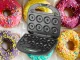 3-in-1 Sandwich, Waffle and Donut Maker with Interchangeable Plates, 850W