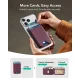 ESR Classic RFID Magnetic MagSafe Wallet Stand Card Holder, Deep Burgundy