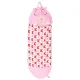 Kids Travel Sleeping Bag with Pillow 2in1 125x50cm, Pink