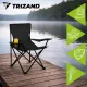 Trizand Folding Fishing Chair with Bag, Black