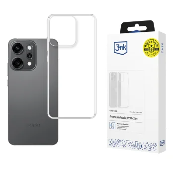 3mk Clear Case for Oppo Reno 14 Pro, Transparent