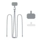 Tech-Protect C5S Rope Crossbody Strap Leash - Gray